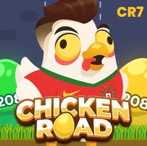 Chicken Road Cristiano Ronaldo – logotipo.